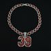 Hot Selling New Product: Digital Square Sugar Glass Red Diamond 39 Alloy Pendant, Hip Hop Cuban Chain Necklace,_ipsvogv.com