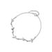 Forest Style Literary And Artistic Small Fresh S Pure Silver Tree Branch Bracelet, Female Leaf Bud Simple High-end_ipsvogv.com