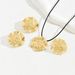 Hot selling metal wind alloy earring set, personalized and versatile, long women's necklace earrings_ipsvogv.com
