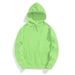 Men's Clothing retro pure cotton sweater jacket pullover solid color large size hoodie_ipsvogv.com