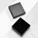 Women's Jewelry Titanium Steel Ring Earring Gift Box Diamond Checkered Black Paper Packaging Box Pendant Set Jewelry Box_ipsvogv.com