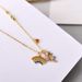 Fantasy Rainbow Unicorn Necklace Female Element Crystal Clavicle Necklace_ipsvogv.com