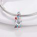 Women's Jewelry Ocean Style Dolphin Whale Pendant Beads Copper Plated 925 Silver DIY Beads Bracelet Necklace_ipsvogv.com