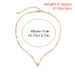 Men's And Women's Fashion Temperament New V-shaped Flat Snake Chain Necklace, Thin Ins Niche Design Simple Collarbone Chain Jewelry_ipsvogv.com