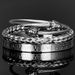 Bangles Bracelet Viking Wolf Three Piece Set Stainless Steel Wire Braided Rope Roman Numeral Bracelet_ipsvogv.com