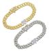 Heart Shaped Zircon Chain Bracelet With Diamonds And Full Diamond Hip Hop New Hip Hop Ladies Bracelet_ipsvogv.com