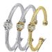 Bangles Fashion Bracelet Titanium Steel Wire Twisted Rope Diamond Versatile Jewelry_ipsvogv.com