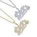Men's Hip Hop Necklace With Zirconia Accents And Money Bag Pendant - Stylish Silver & Gold Options (61cm Chain) Men's Hip Hop Necklace_ipsvogv.com