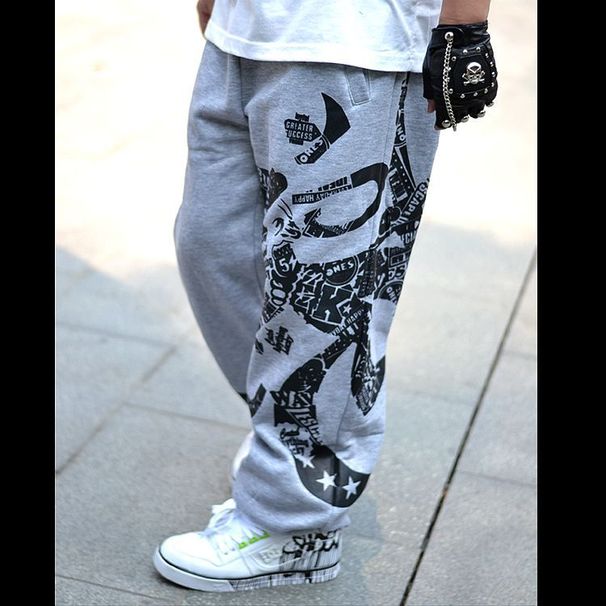 Men's Clothing men's street dance hip hop sweatpants large size pants large size pants loose and large_ipsvogv.com