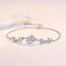 Korean Fashion Personality Simple Water Drop Inlaid Zircon Quick Sell Pull Bracelet Wholesale_ipsvogv.com