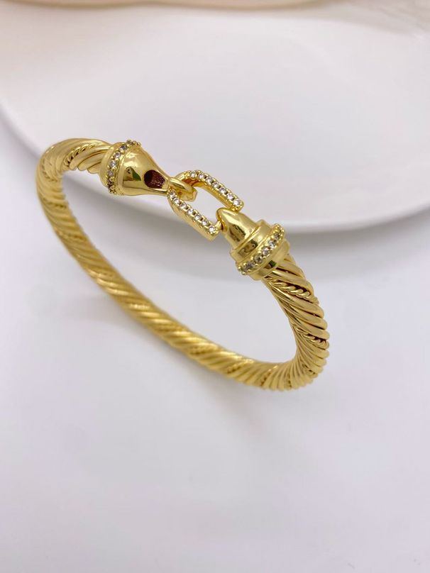 Retro Horseshoe lock cable collar and versatile bracelet_ipsvogv.com