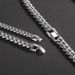 Titanium Cuban Chain Versatile Trendy Unisex Hip-Hop Stainless Steel Jewelry_ipsvogv.com