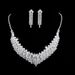 Ladies' Jewelry ANGELIC WINGS 563 - Crystal Wing Bridal Jewelry Set (Exaggerated Elegance Necklace)_ipsvogv.com