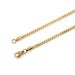Hip hop men's stainless steel fine style vacuum electroplated Cuban necklace neck collarbone chain_ipsvogv.com