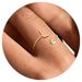 Hot Sale, Brass With Real Gold Plating, Simple Temperament, Niche Design, English Letter Ring_ipsvogv.com