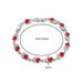 Cloud Brocade Cross Shaped Colorful Jewelry Zircon Seven 11 Color Optional Women's Bracelet_ipsvogv.com