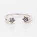 Women's Jewelry Silver Plated Meteor Open Ring Fashionable Luxury All Match Star Five Pointed Star Ring Valentine's Day Gift_ipsvogv.com