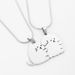 New arrival new patchwork style hug kitten puppy couple girlfriends cute cartoon men and women stainless steel necklace_ipsvogv.com