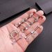 Women's Jewelry Zircon Nipple Ring Nipple Piercing Jewelry Body Jewelry_ipsvogv.com