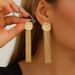 Flower Butterfly Tassel Earrings Fashion Exaggerated Ear Drops Light Luxury High-end Design Jewelry For Women_ipsvogv.com