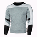 Men's Clothing new spring and autumn men's jacket sweatshirt fashion 3 color stitching men's casual Korean version pullover sweatshirt_ipsvogv.com