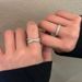 women A Interwoven Zircon For With Niche Design, Simple Adjustable Opening, Index Finger Ring, Exquisite And High-end Design, Opening, Ring,_ipsvogv.com
