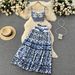 Women Two piece set of short strapless suspender with three-dimensional chest pad and pleated skirt_ipsvogv.com