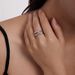 Brass Gold-Plated High Color Retention Minimalist Geometric Line For Women Ins Style Adjustable Open Finger Ring_ipsvogv.com