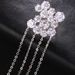 New Round Diamond Irregular Stud Earrings Temperament High Sense Long Fringed Earrings Earrings Women's Earrings_ipsvogv.com
