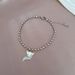 【 Full body titanium steel 】 Dongdaemun personality temperament forest style fox tail round bead bracelet female_ipsvogv.com