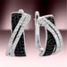 Cao Shi's Exquisite Cross Zircon East Gate Of Korea, Elegant Fashion Earrings, Unique Design Earrings_ipsvogv.com