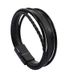 New Braided Fashion Stainless Steel Magnetic Clasp Multi-layer Leather Bracelet_ipsvogv.com
