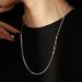 Tang Grass Pattern Double Button Head Dragon Bone Necklace For With Unique Design Sense Autumn/Winter Sweater Chain_ipsvogv.com