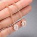 Women’s Jewelry Set Fashion simple heart shaped zircon pendant necklace earrings for women Gold plated love engagement jewelry set_ipsvogv.com