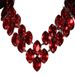 Colorful Crystal Accessories, Fashionable And Luxurious Double-layer Exaggerated Necklace_ipsvogv.com