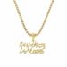Hip Hop Personality Full Double Letter Pendant for Men's Cool Bounce Diamonds Single Row Diamond Necklace Jewelry_ipsvogv.com