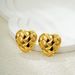 Women’s Jewelry Set Fashion Simple Atmosphere Stainless Steel Geometric Earrings Retro Water Drop Thread Braided Earrings_ipsvogv.com