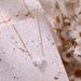 Ins Style Simple And Versatile Pearl Necklace Fashionable Temperament Elegant Clavicle Chain Personality Trend Jewelry Female_ipsvogv.com