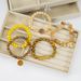 Bohemian Stacking Style Natural Stone Crystal Bud Gravel Multi String Bracelet_ipsvogv.com