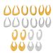Women's Jewelry Geometric U Shaped Hollow Large Earrings Personality Exaggerated Simple Golden Earrings Trendy Earrings_ipsvogv.com