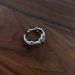 S Pure Silver Iris Cross Diamond Opening Ring, Fashionable, Simple, High-end, Niche Design, Light Luxury, Versatile_ipsvogv.com
