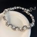 European And American Pearl Wound Collarbone Chain Men's Niche Design High-end Titanium Steel Necklace Choker Neck Chain Neck Accessories_ipsvogv.com