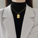 Full Body 【 Titanium Steel 】 Devil's Eye Cold Personality Extremely Simple Wind Furnace Real Gold Necklace Female 【 】_ipsvogv.com