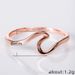 Hot Selling Wave Ring, Simple Alloy Silver Plated Headpiece_ipsvogv.com