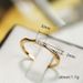 Cao Shi's New Slim With Exquisite Micro Inlaid Zircon Strip, Fashionable And Self Disciplined Personalized Tail Ring_ipsvogv.com