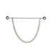 Men's Jewelry Round Ball Collar Pin Metal Chain Tassel Brooch French Shirt Pinhole Collar Corner Buckle Pin_ipsvogv.com