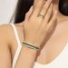Women's Jewelry Fashion Luxury Full Diamond Bracelet Ring Set Simple High End Sense Of Versatile Jewelry_ipsvogv.com