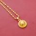 Eye Design Gold-plated Necklace Pendant Earring Ring Three Piece Jewelry Set_ipsvogv.com