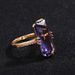 Cao Shi Fashion Zircon Silver Plated Ring Women's Personalized Jewelry Accessories_ipsvogv.com