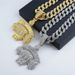 New Hip Hop Get Money Handheld Wealth Full Diamond Pendant Fashion Trendy Men's Accessories_ipsvogv.com